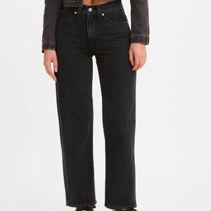 Levi's Black Straight Leg Women's Jeans